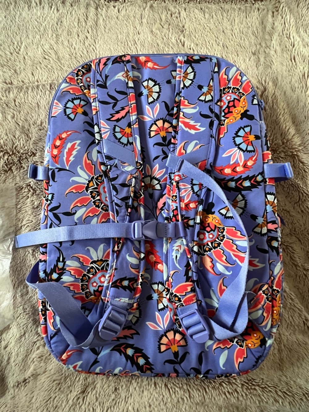 Vera Bradley Quilted Large Backpack - Picture 2 of 5
